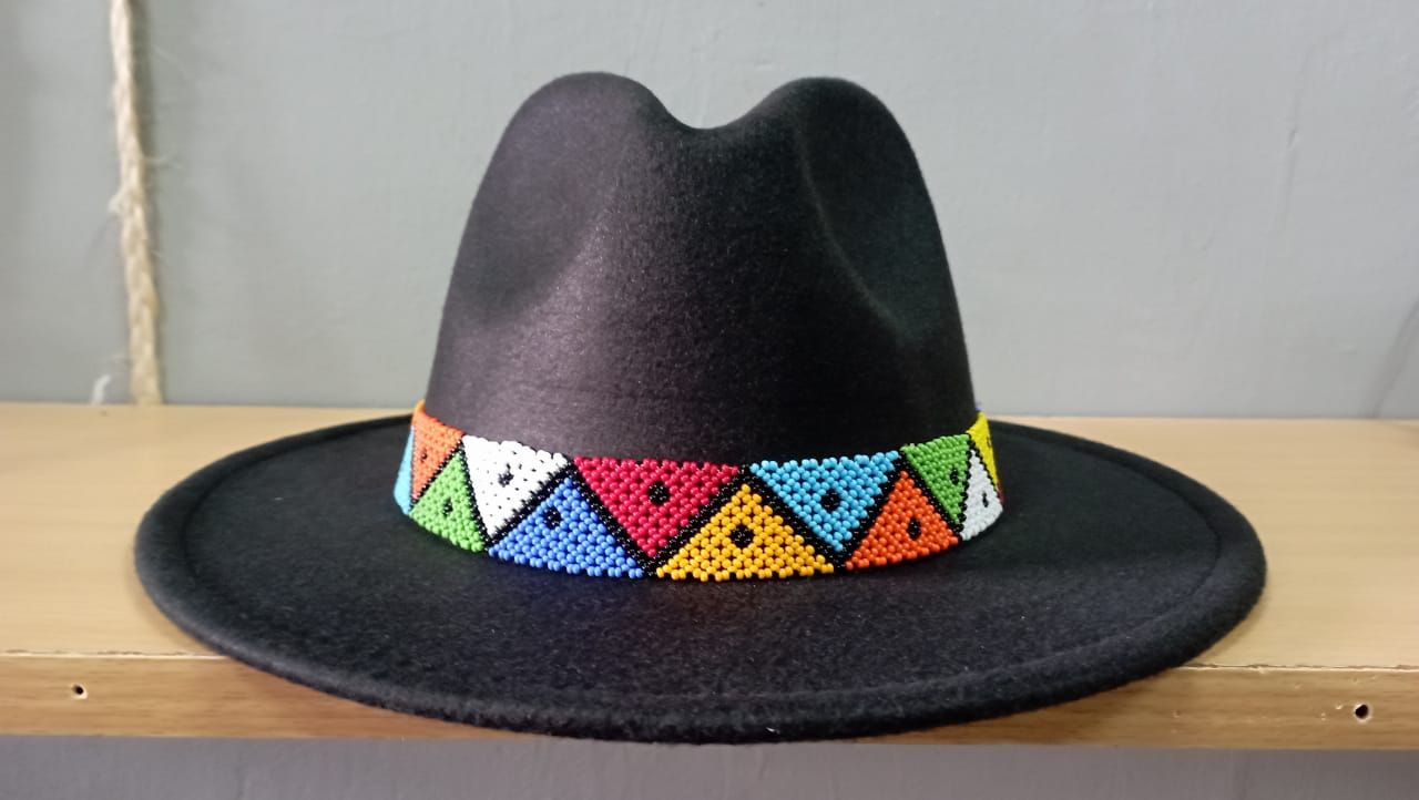 Beaded Fedora Hats_4