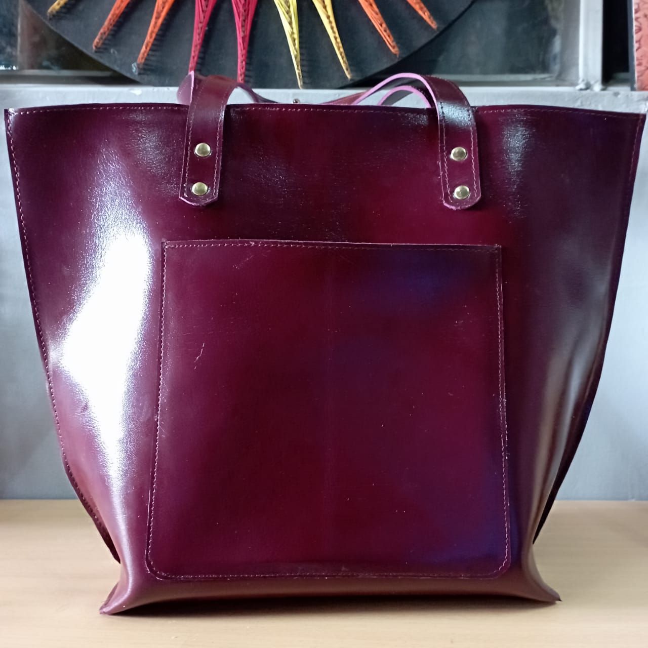 Pure Leather Bags For Ladies _0