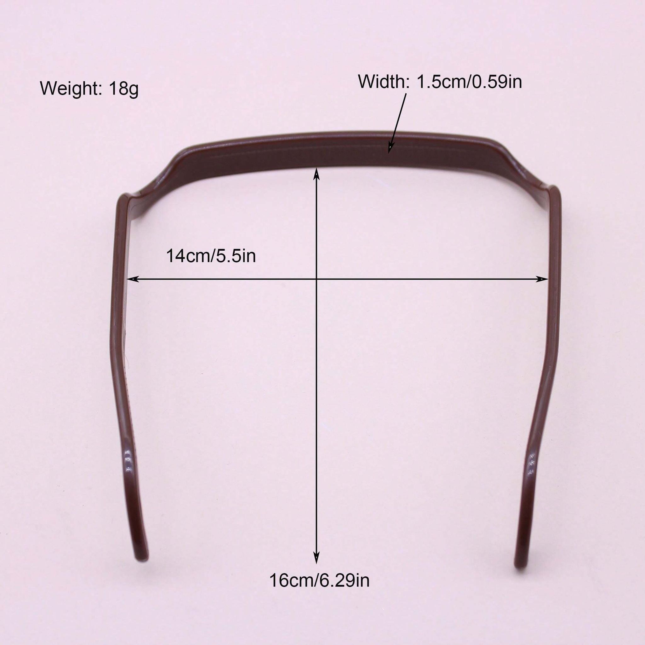 1pc Square Sunglasses Hair Clip_2