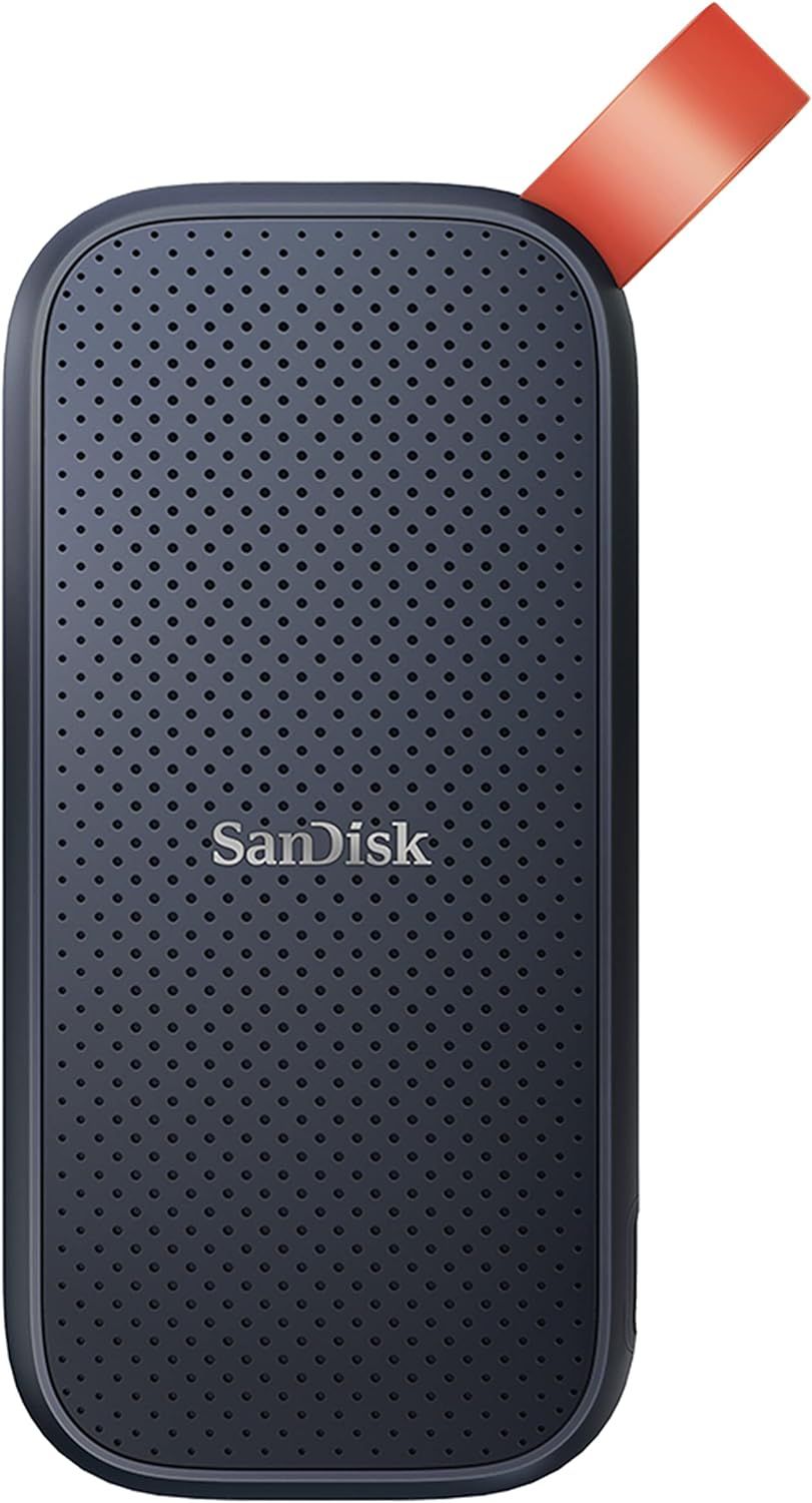 SanDisk 1TB Portable SSD (SDSSDE30-1T00-G26) - Up to 800MB/s, USB-C, USB 3.2 Gen 2, Updated Firmware - External Solid State Drive_1