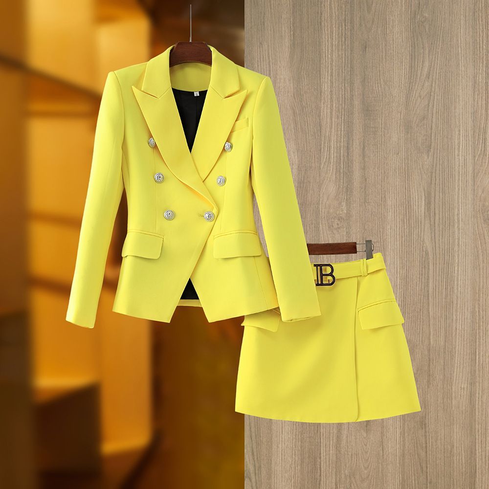 Two piece suit ( Skirt & Blazer)_1