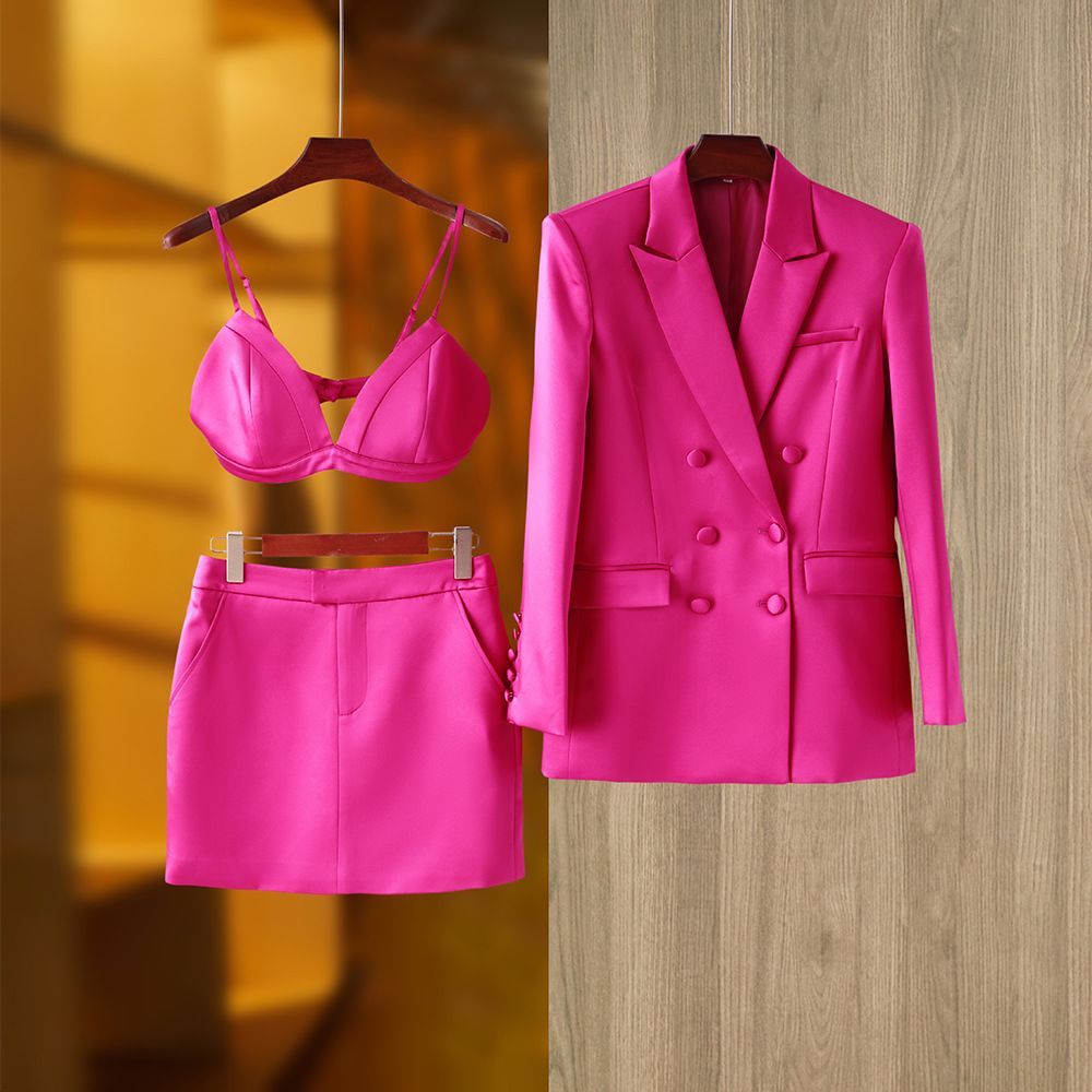 Two piece suit ( Skirt & Blazer)_3