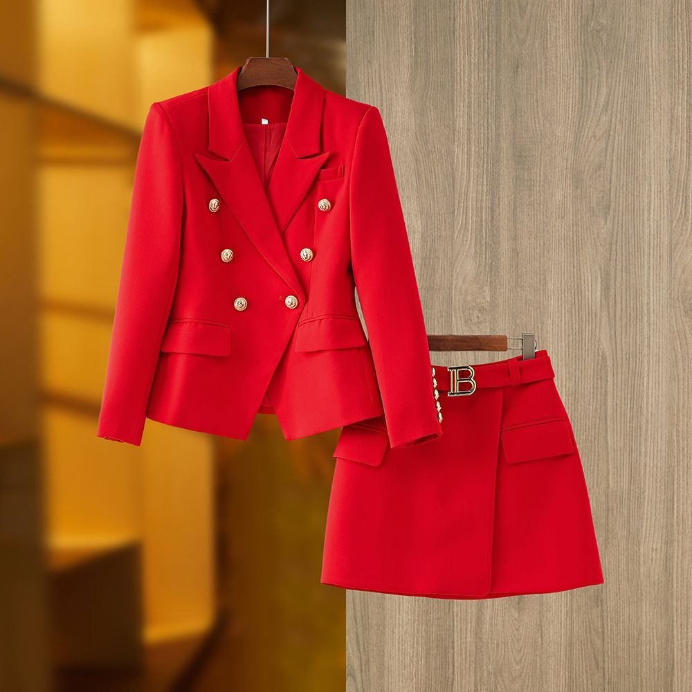 Two piece suit ( Skirt & Blazer)_0