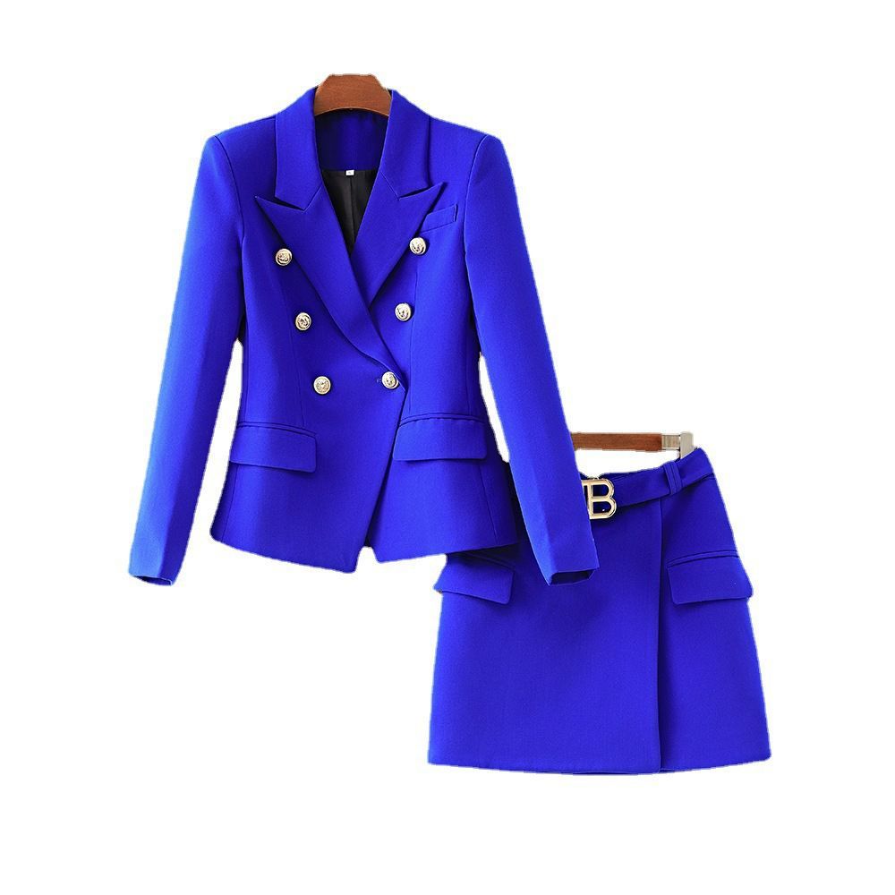 Two piece suit ( Skirt & Blazer)_4