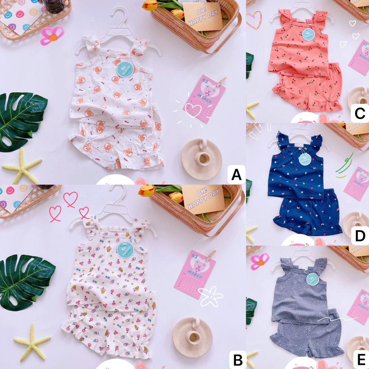 [115] Cami Ruffles Play Set (80~120)_0