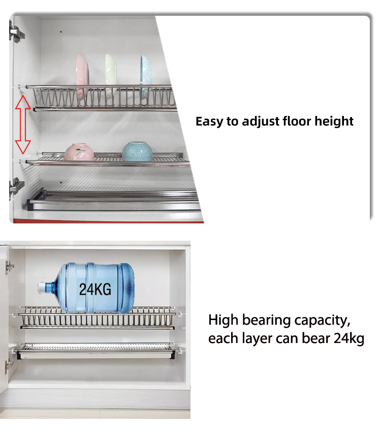 Built In Dish Plate Dryer Rack_5