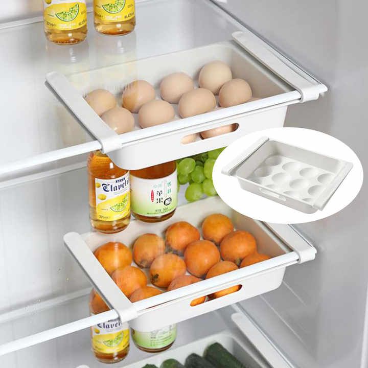 Refrigerator Freezer Shelf Pull-Out Drawer_0