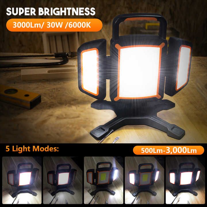 Rechargeable Battery Work Light_6