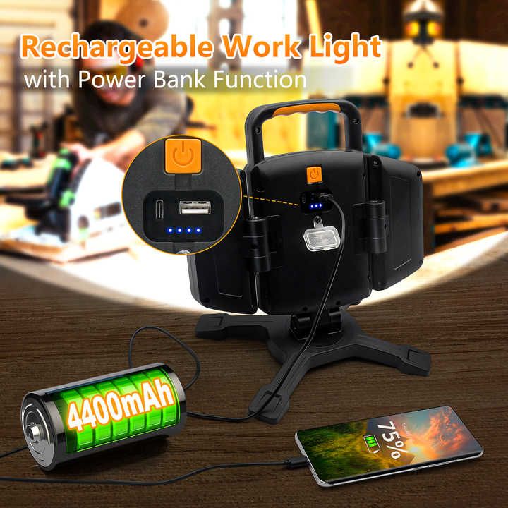 Rechargeable Battery Work Light_1