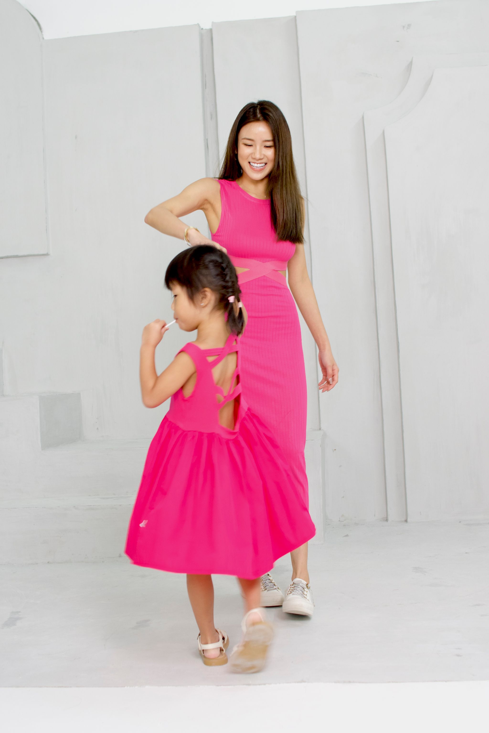 HOTPINK CUT OUT DRESS_4