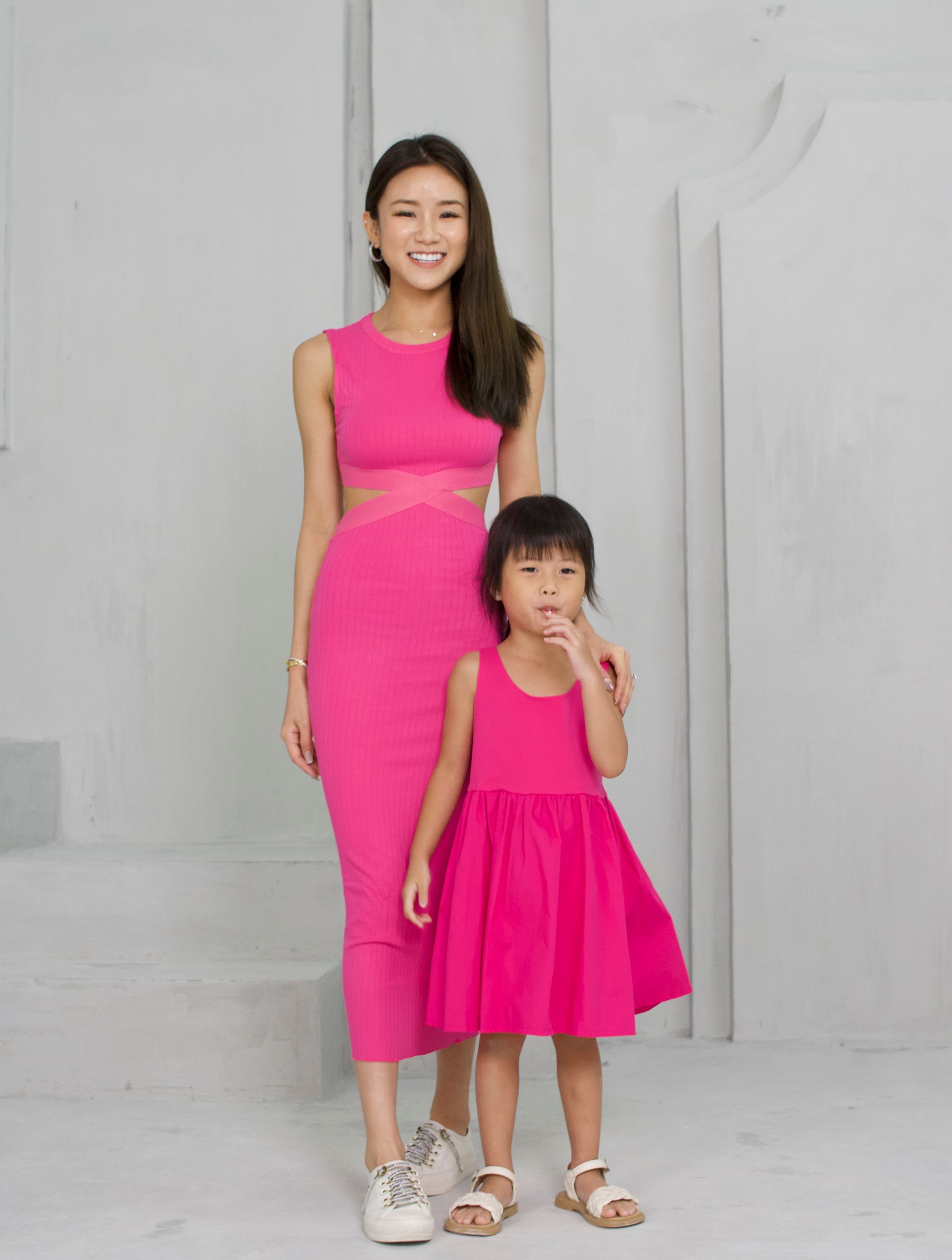 HOTPINK CUT OUT DRESS_3