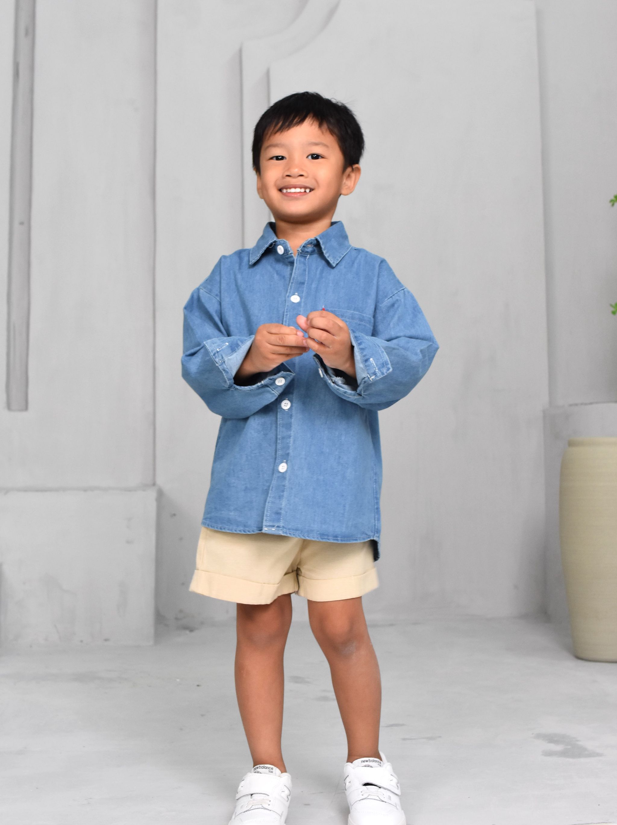 (BOY) DENIM SHIRT_3