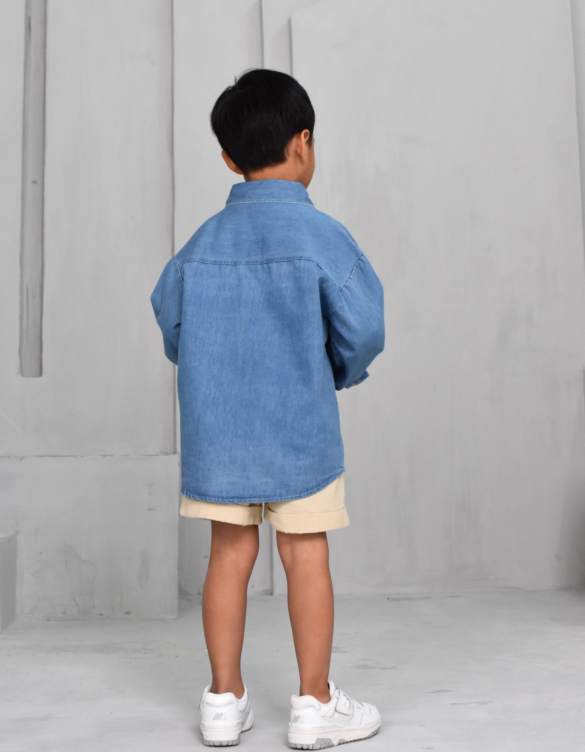 (BOY) DENIM SHIRT_4