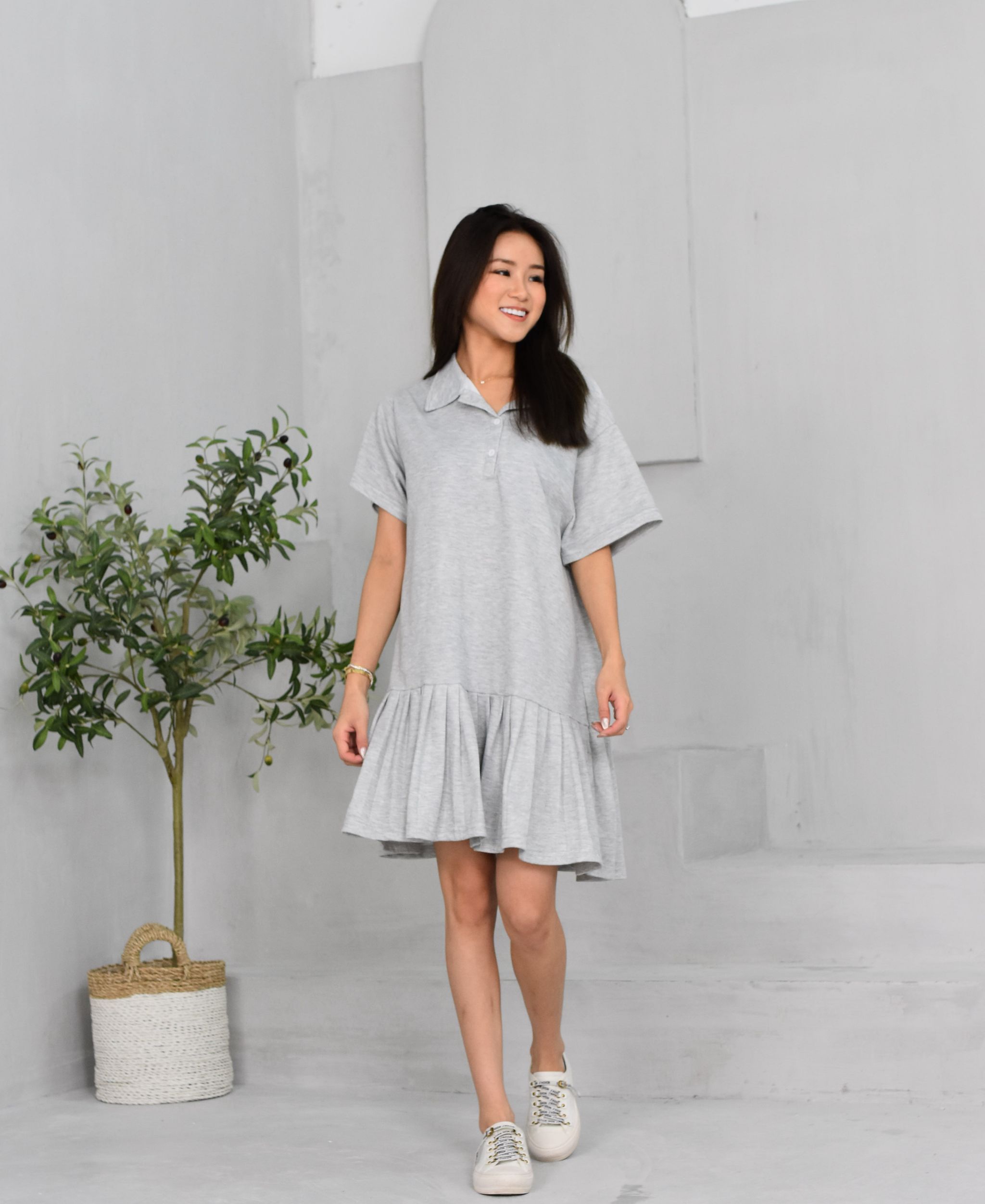 POLO GREY DRESS_0