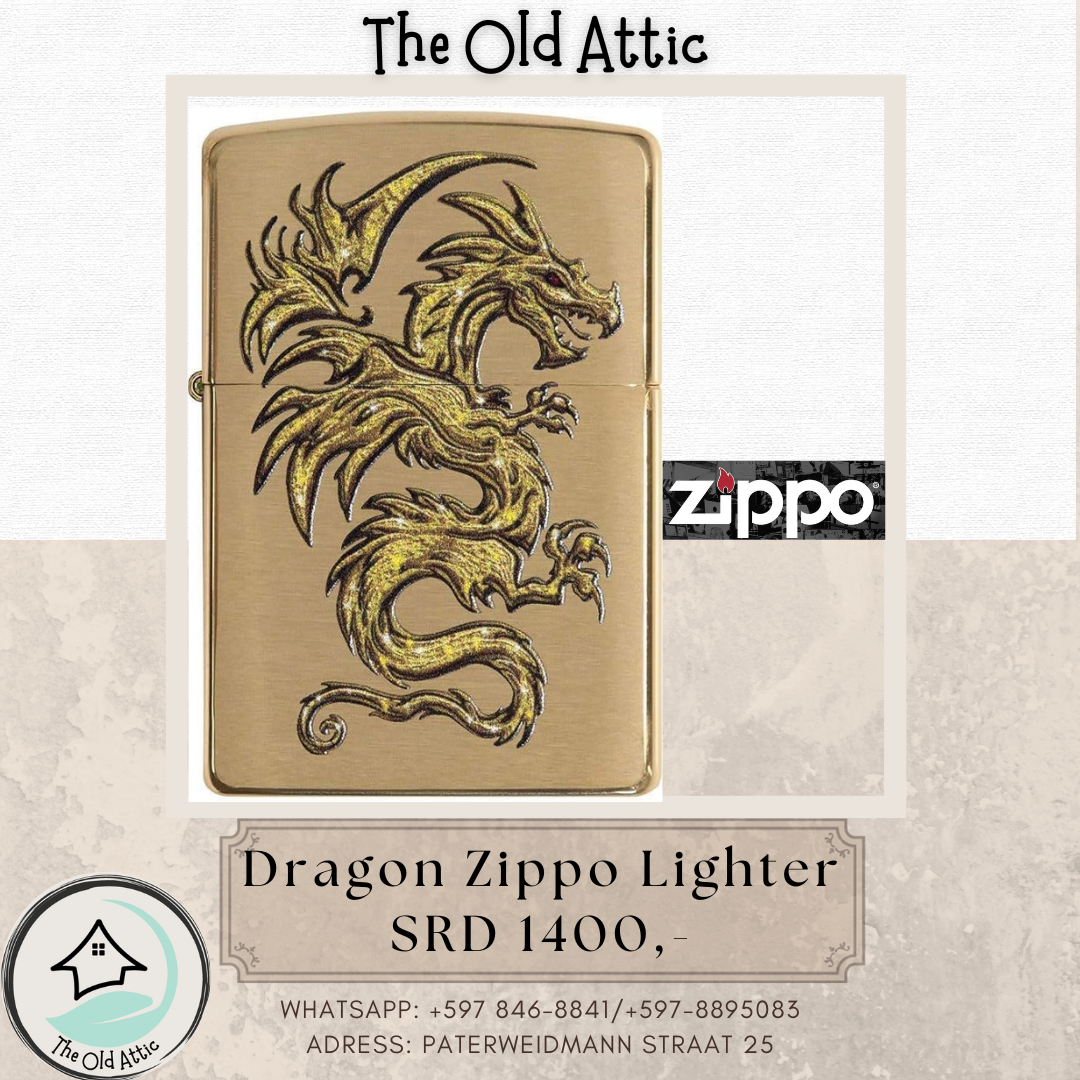 Dragon Zippo Lighter _0