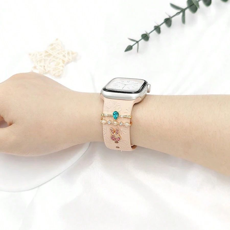 3pcs Rabit-Shaped Watch Band Charm_1