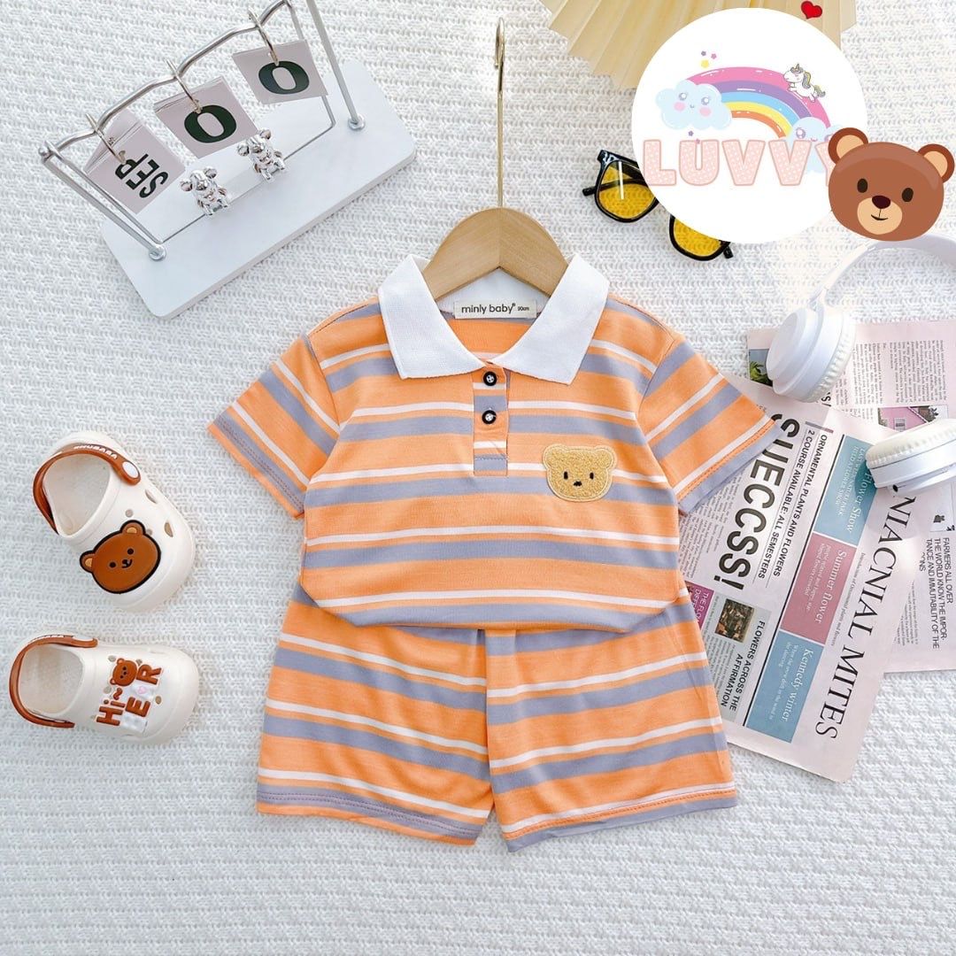 [113] Teddy & Stripes Polo Play Set (90~120)_6