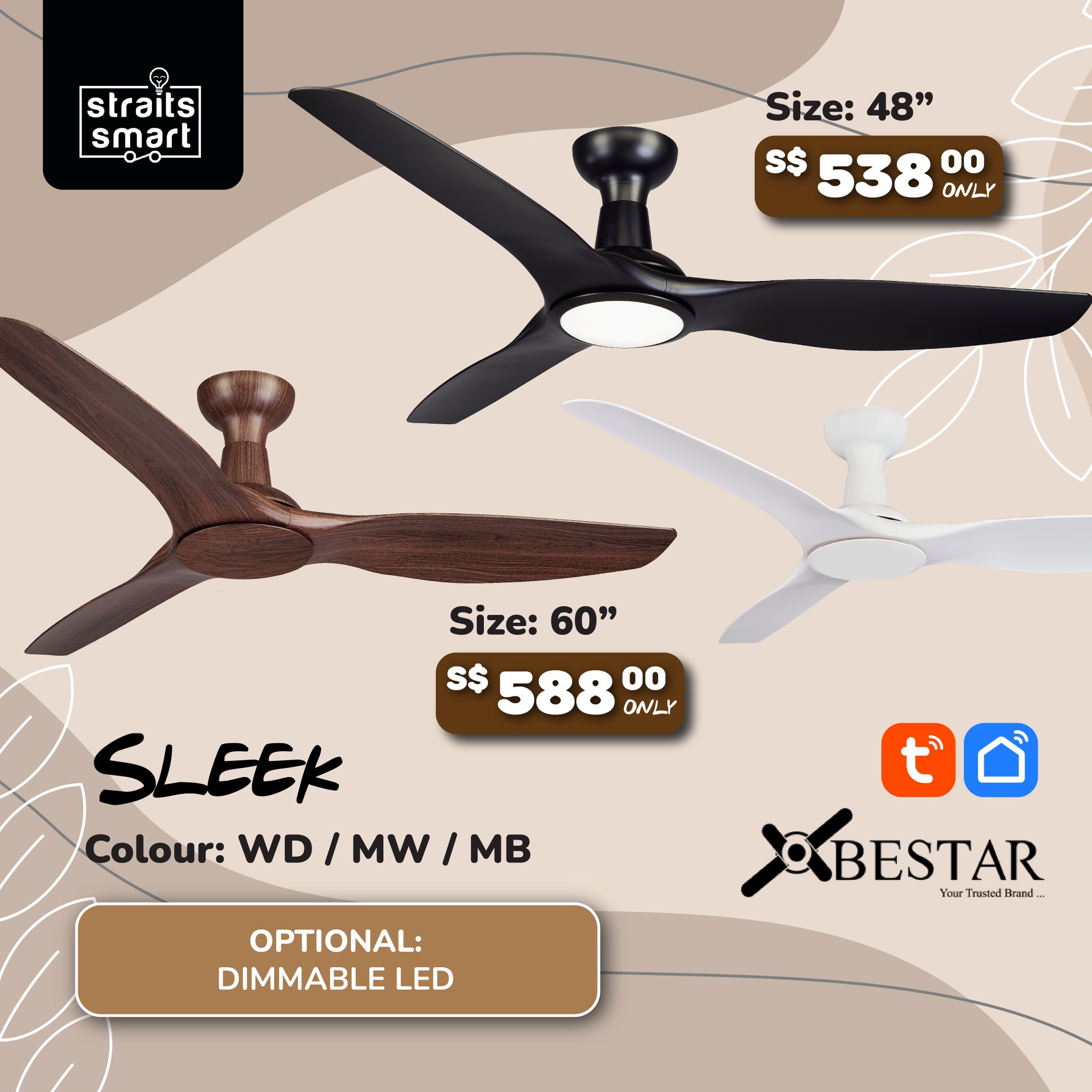 Bestar Sleek 48"_0