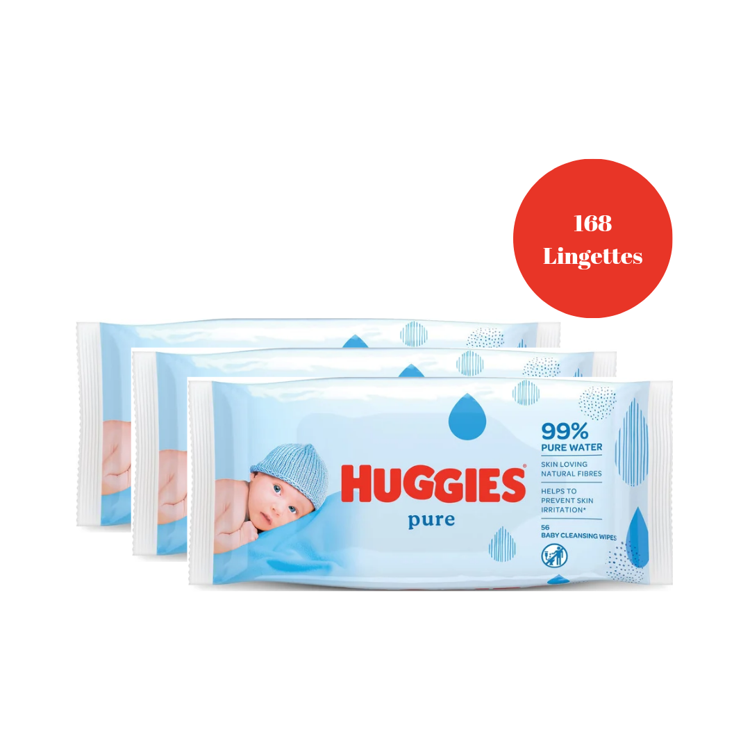 HUGGIES - Lingettes bébé, PURE_0