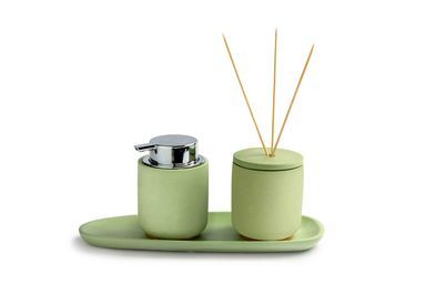 Bathroom set - Three Pieces - Light Green_0