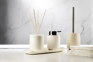 Bathroom set - Four Pieces - Off White_0