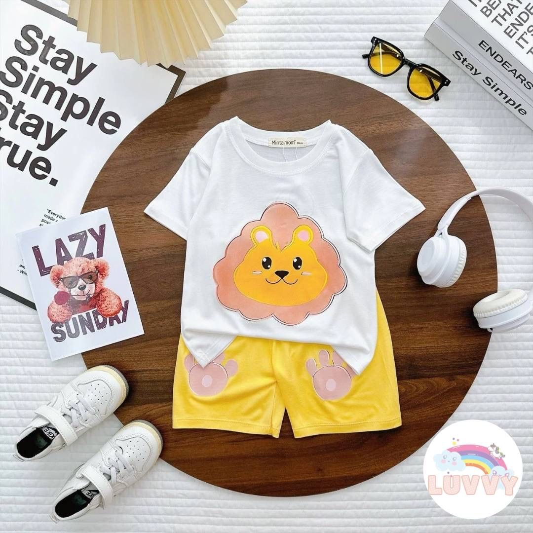 [119] Animals Short Sleeve Play Set (90~120)_4