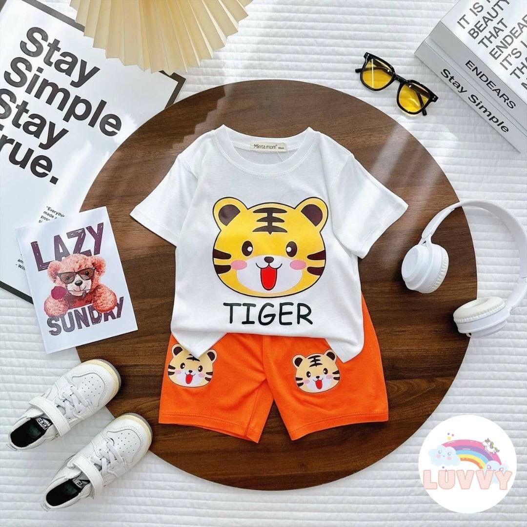 [119] Animals Short Sleeve Play Set (90~120)_2