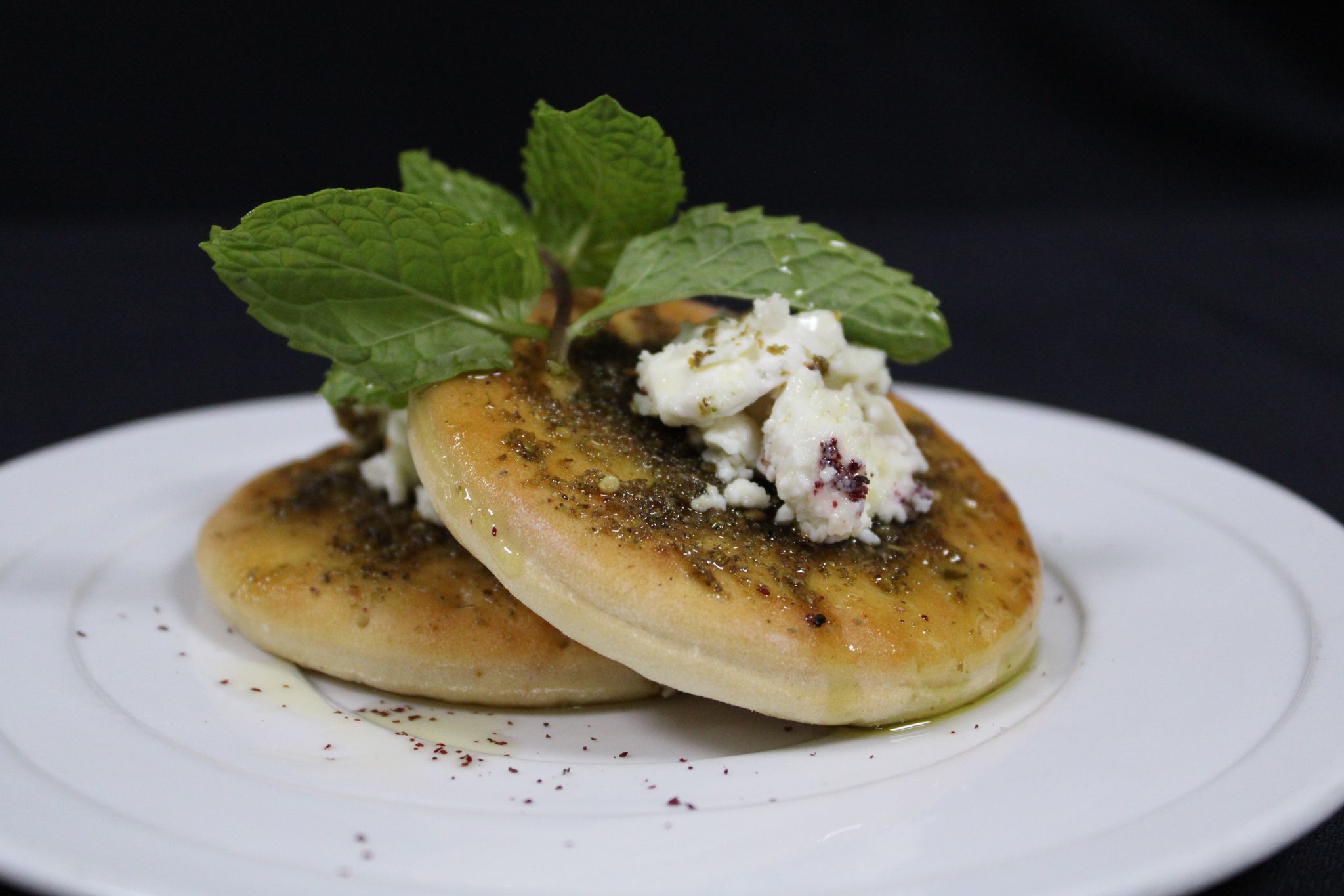 Home Baked Manekeesh with Zaatar and Cheese_0