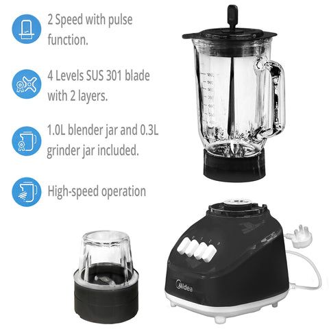 Midea Blender with Grinder (1L)_3