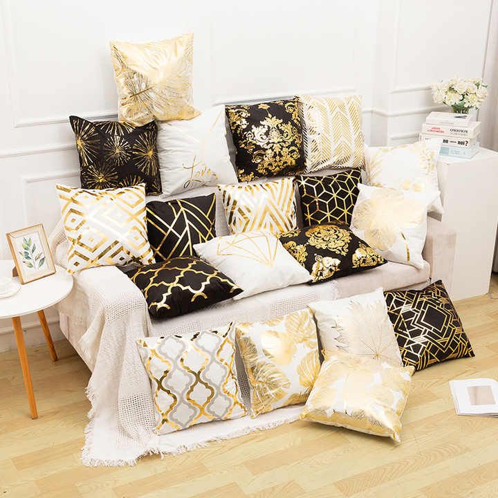 Luxury Pillow case Foil Print_0