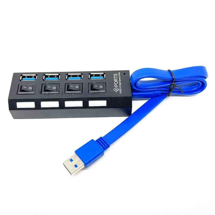 USB HUB 3.0 4 Port Multiple Expander_0