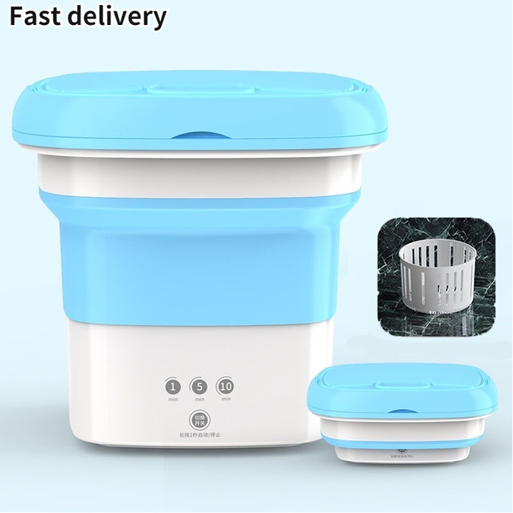 Electric Mini Foldable Washing Machine_0