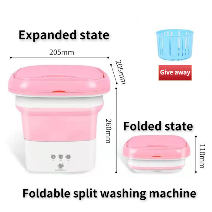 Electric Mini Foldable Washing Machine_2