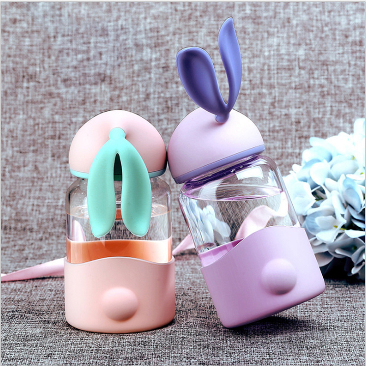 Glass Bottle with Silicon Sleeve for Kids_2