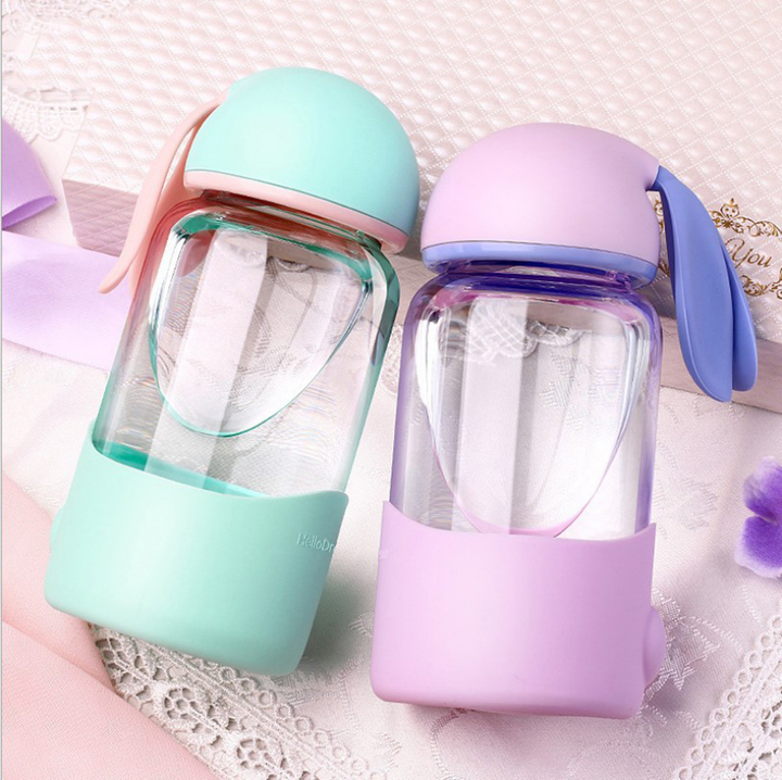 Glass Bottle with Silicon Sleeve for Kids_4