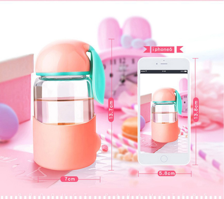 Glass Bottle with Silicon Sleeve for Kids_10