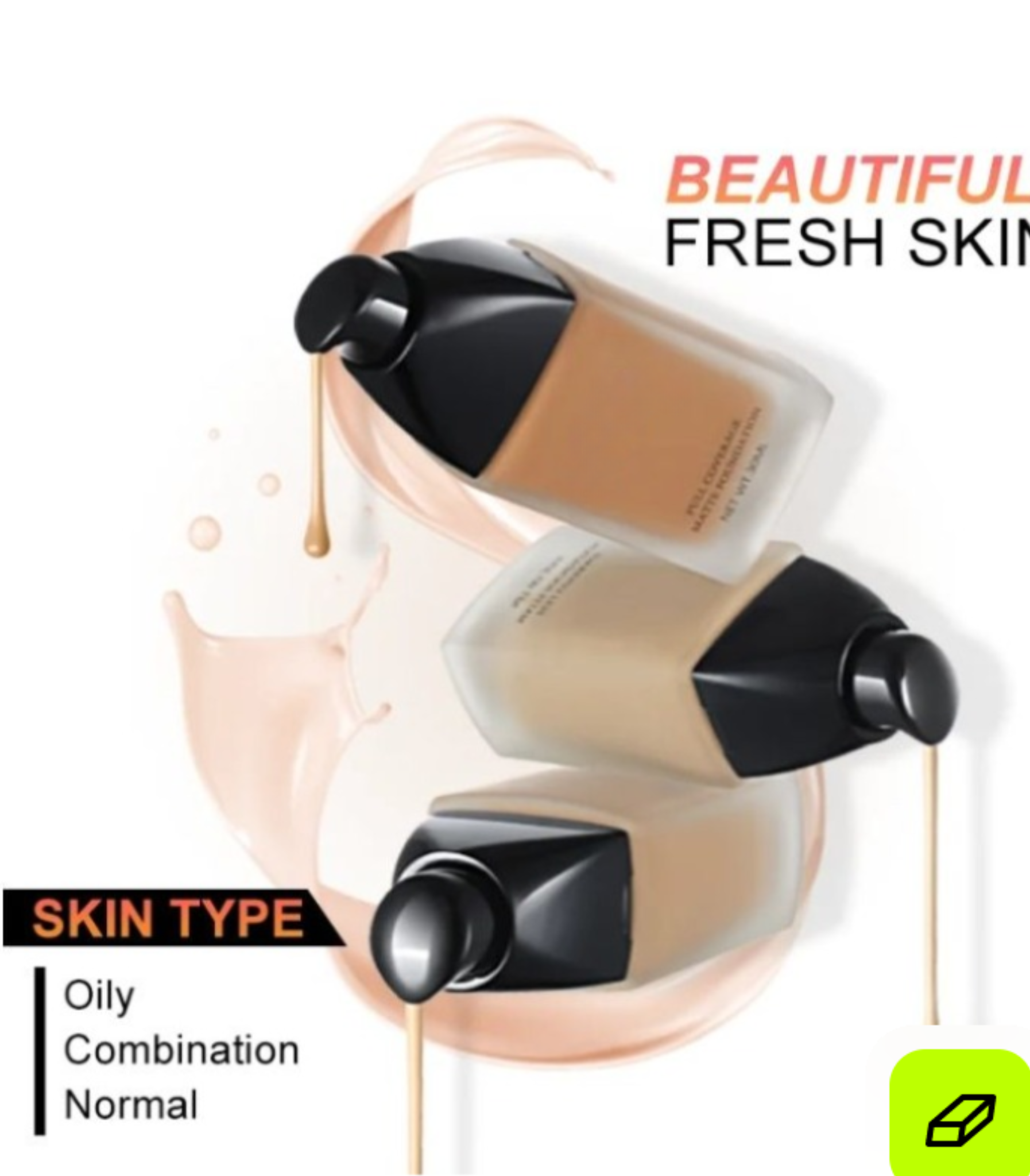 Bahaa's spf 25 full coverage matte foundation _0