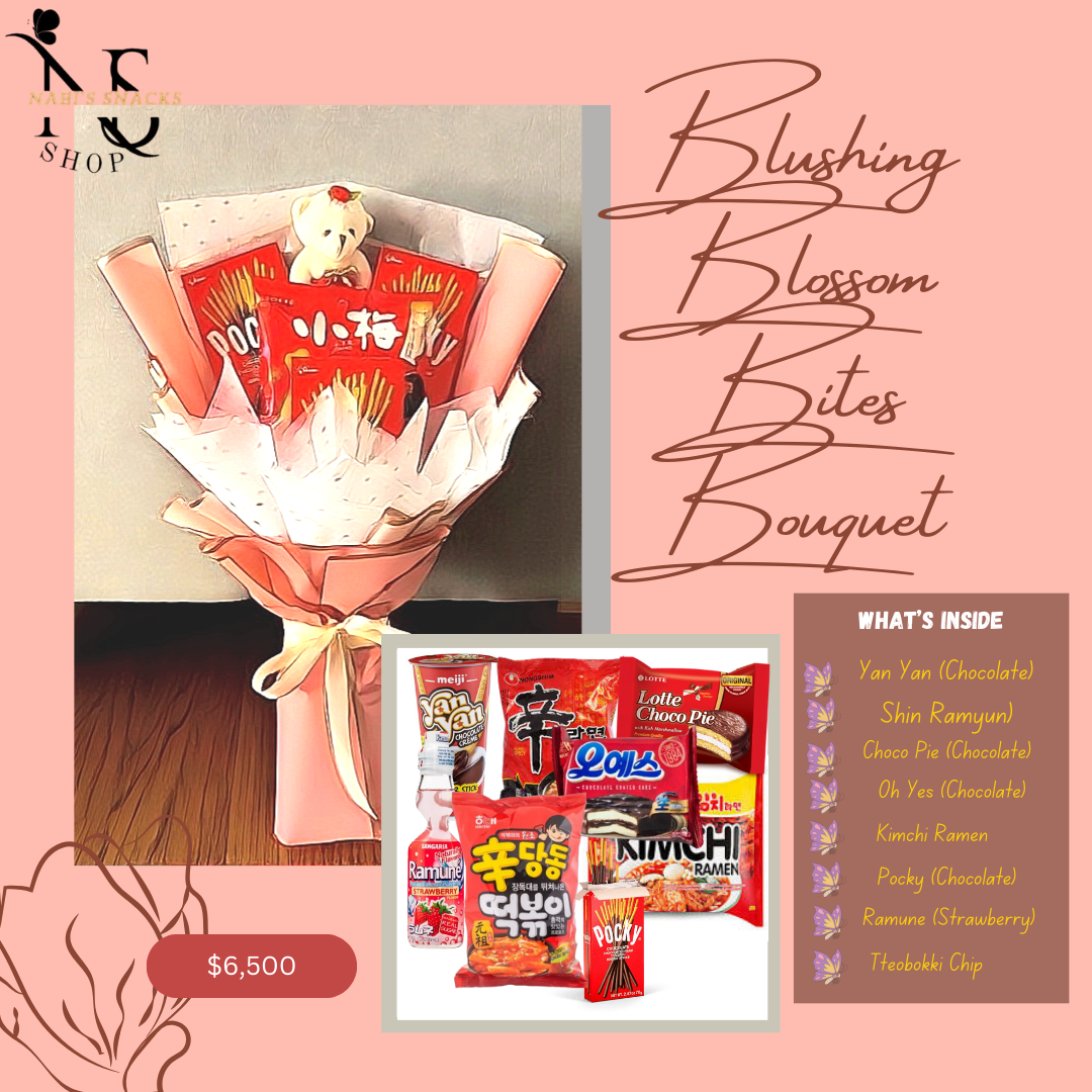 Blushing Blossom Bites Bouquet_0