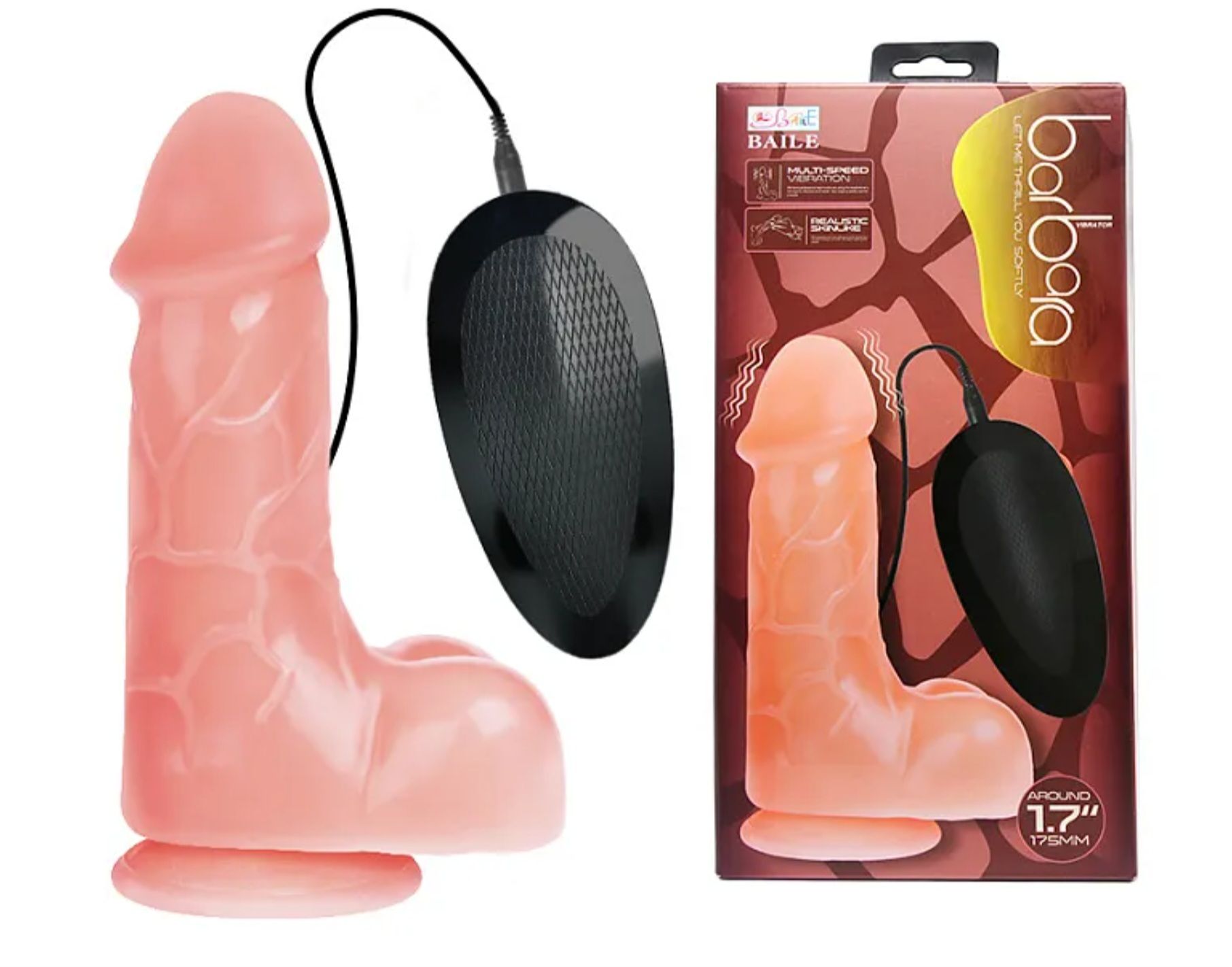 Multi-Speed Suction Realistic Dildo_0