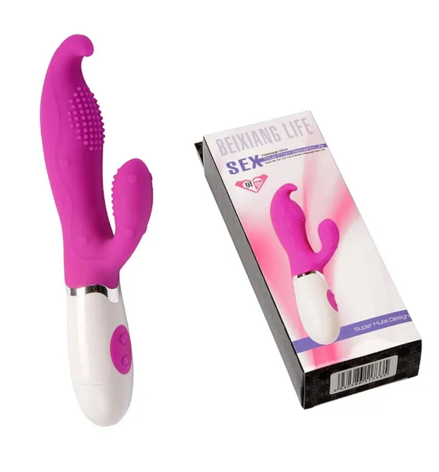 Double Vibrator 30 Speed Vibrating Dildo_0