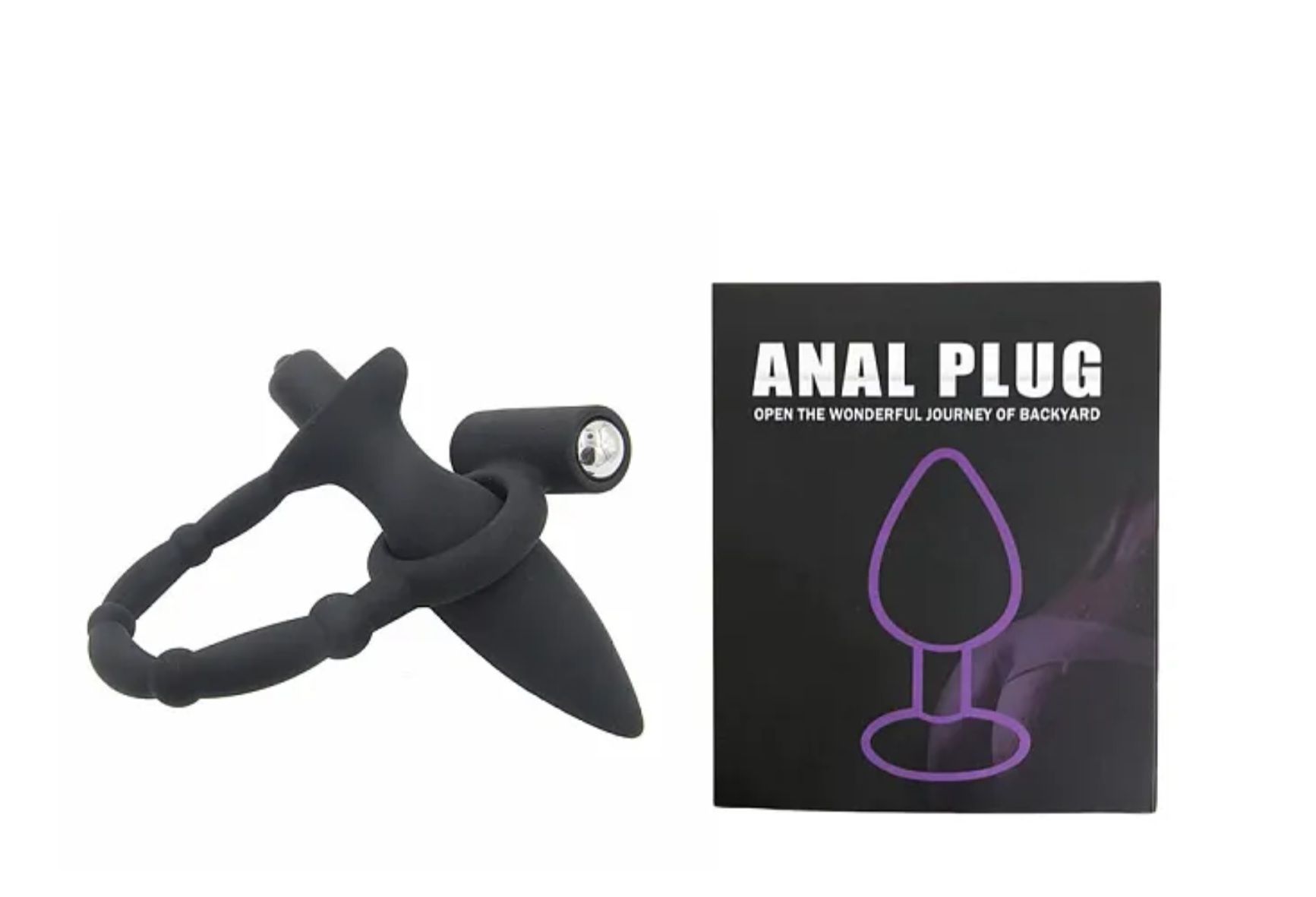 Multispeed Prostate Massager Vibrator Anal Butt Plug Dildo_0