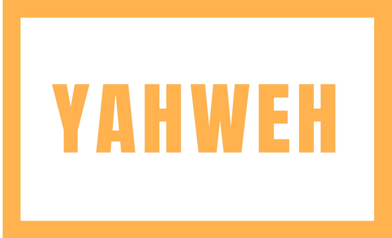 YAHWEH WITH GOLD BORDER _0