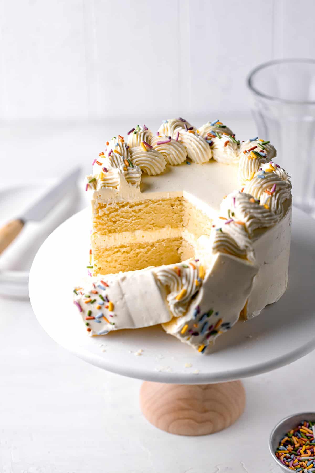 Brick Vanilla Cake_0