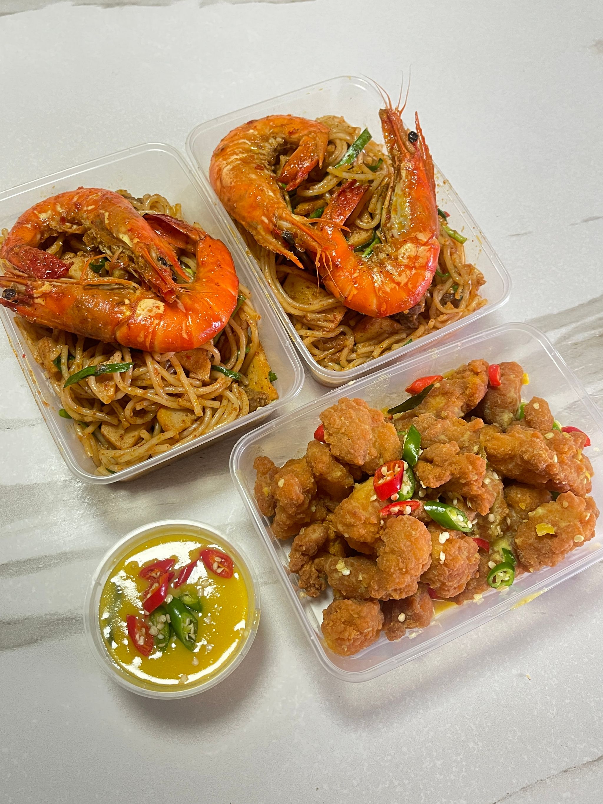 Fried  Laksa Tom Yum Prawn + 2 paxs SECs_0