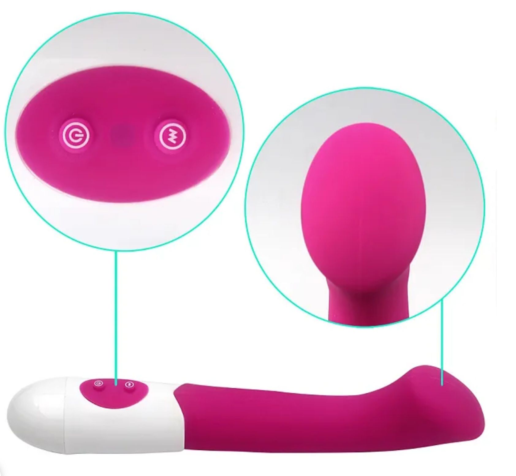 10 Speed Vibrator Anal Plug Vibrating Dildo G-spot Massager_4