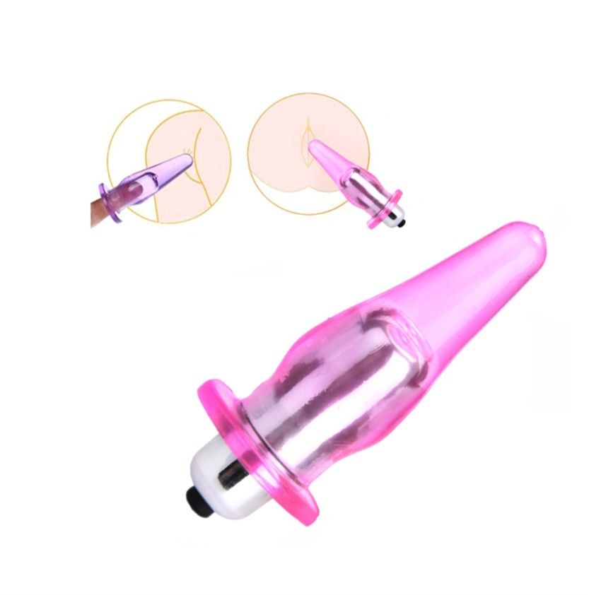 Vibrating Butt Plug Dildo Vibrator_3