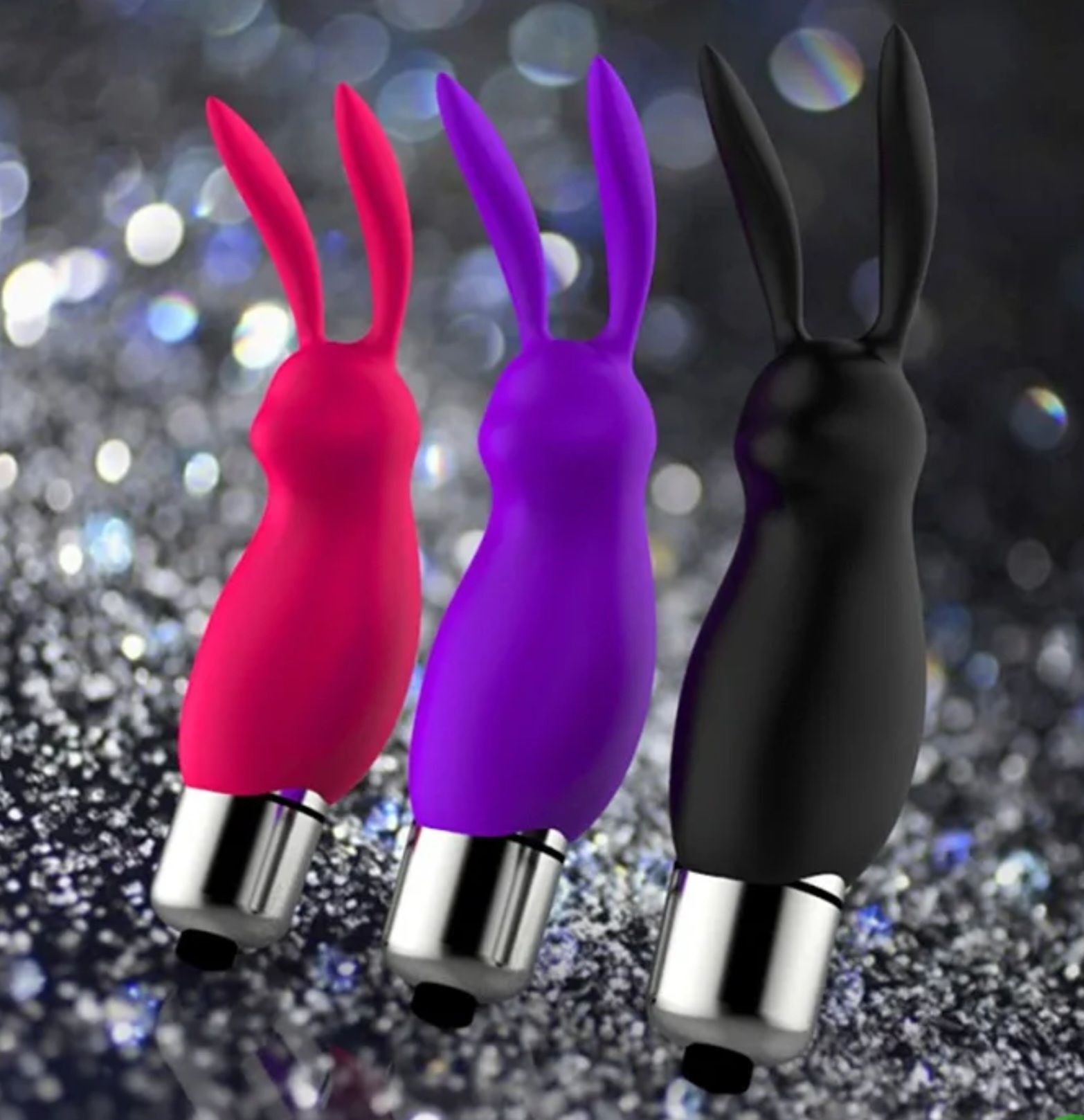 Mini Rabbit Vibrator G-spot Clitoris Vagina Stimulator_2