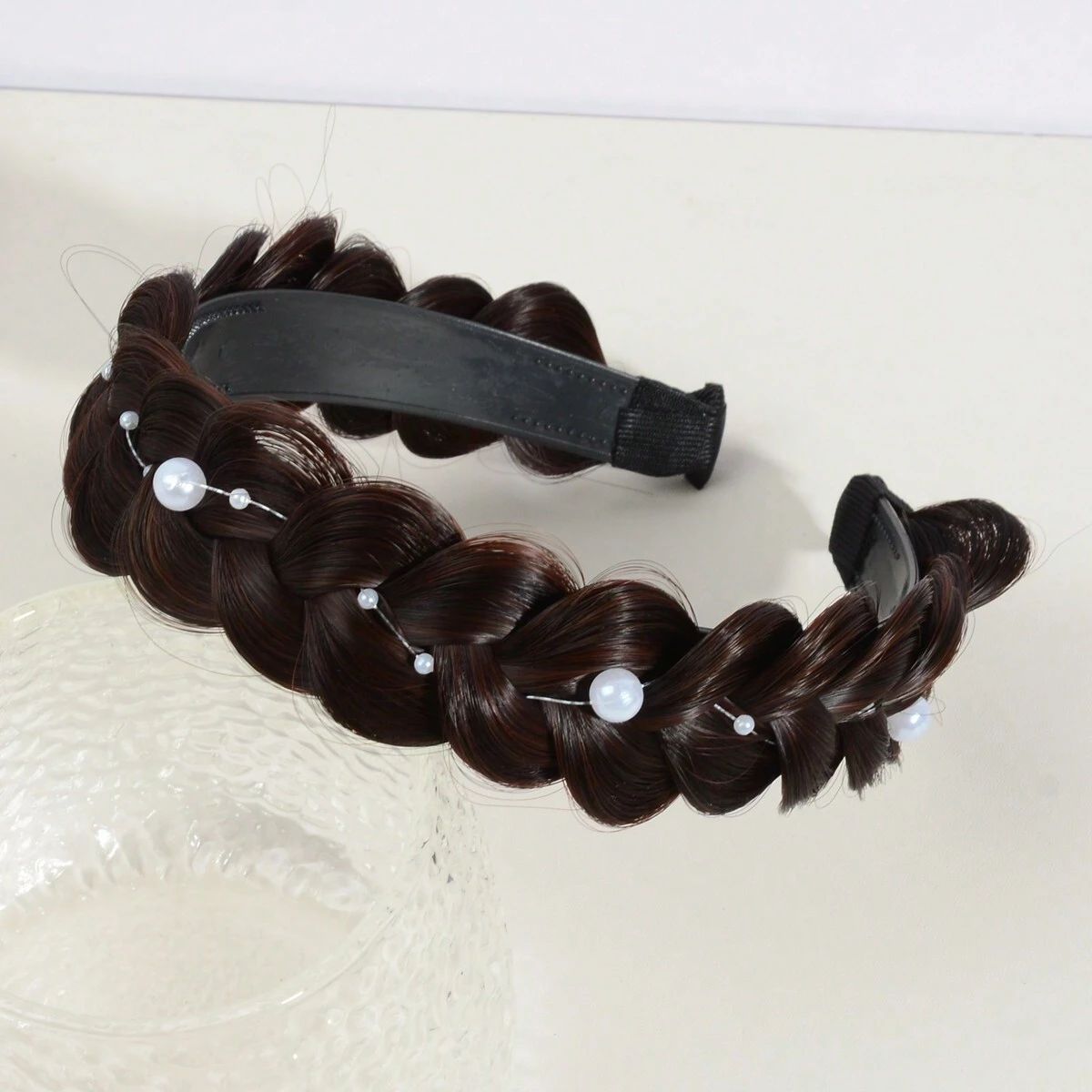 Non Slip Braided Hairpiece & Headband_1