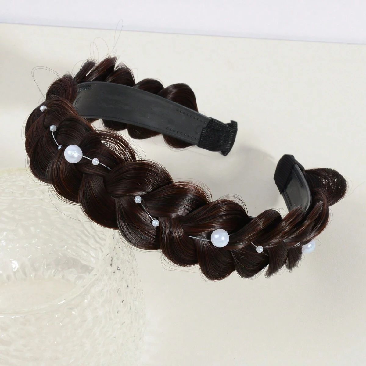 Non Slip Braided Hairpiece & Headband_4