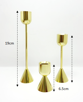 CANDLE HOLDER (Black or Gold)_0